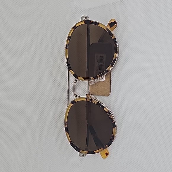 Madewell Tortoiseshell Brown Round Sunglasses main image 9
